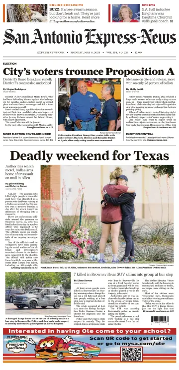 San Antonio Express-News - 08 май 2023