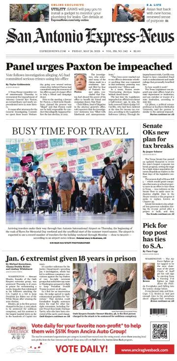 San Antonio Express-News - 26 май 2023