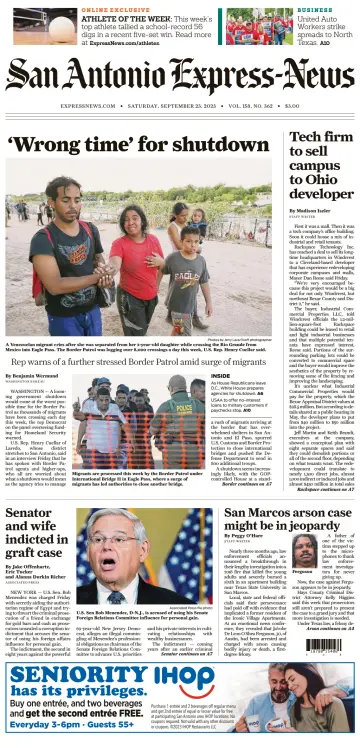 San Antonio Express-News - 23 сен. 2023