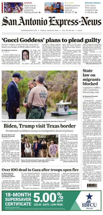 San Antonio Express-News - 01 мар. 2024