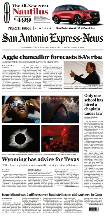 San Antonio Express-News - 06 апр. 2024