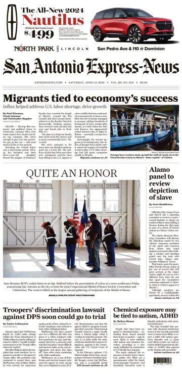 San Antonio Express-News - 13 апр. 2024