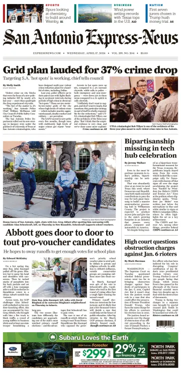 San Antonio Express-News - 17 四月 2024