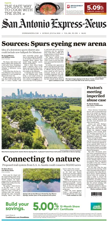San Antonio Express-News (Sunday) - 16 Jul 2023