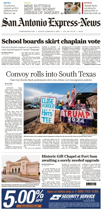 San Antonio Express-News (Sunday) - 04 二月 2024