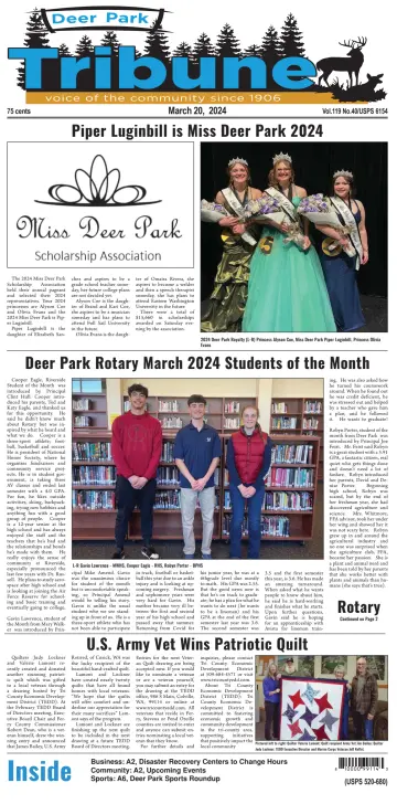 Deer Park Tribune - 20 Mar 2024