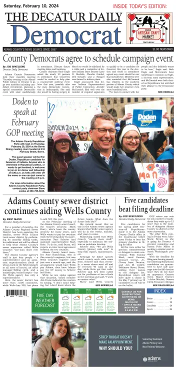 The Decatur Daily Democrat - 10 Feb 2024
