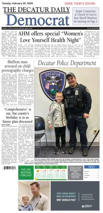The Decatur Daily Democrat - 20 Feb 2024