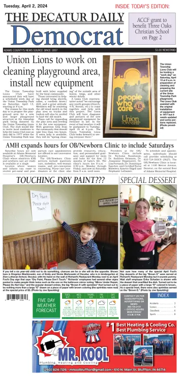 The Decatur Daily Democrat - 02 abril 2024