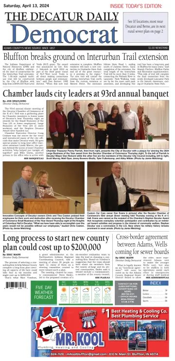 The Decatur Daily Democrat - 13 abril 2024