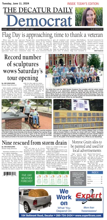 The Decatur Daily Democrat - 11 Meith 2024