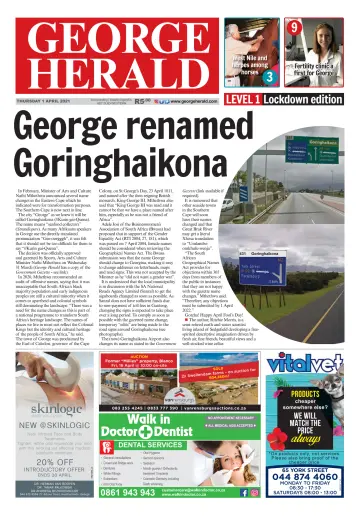 George Herald - 1 Apr 2021