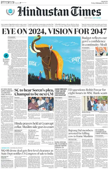 Hindustan Times (Pune) - 2 Feb 2024