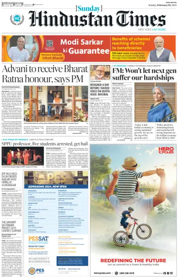 Hindustan Times (Pune) - 4 Feb 2024