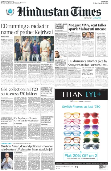 Hindustan Times (Pune) - 29 Mar 2024