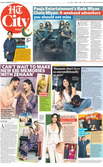 Hindustan Times (Pune) - Cafe - 11 Apr 2024