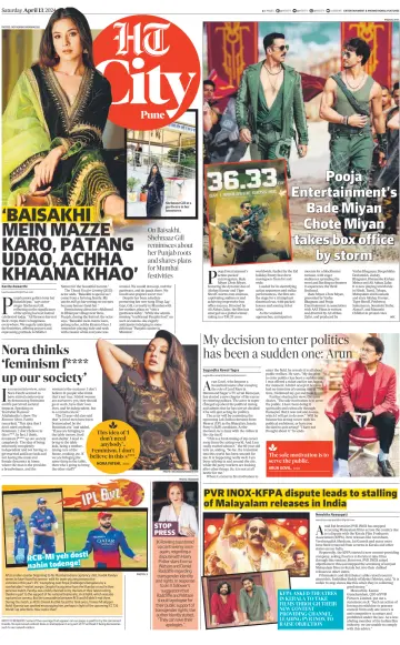 Hindustan Times (Pune) - Cafe - 13 Apr 2024