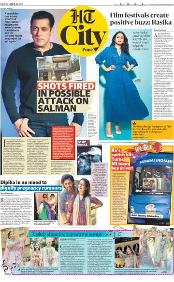 Hindustan Times (Pune) - Cafe - 15 Apr 2024