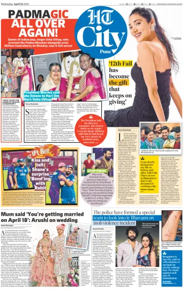Hindustan Times (Pune) - Cafe - 24 Apr. 2024