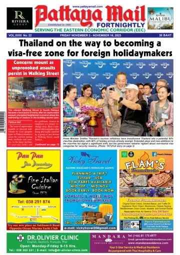 Pattaya Mail - 03 11月 2023