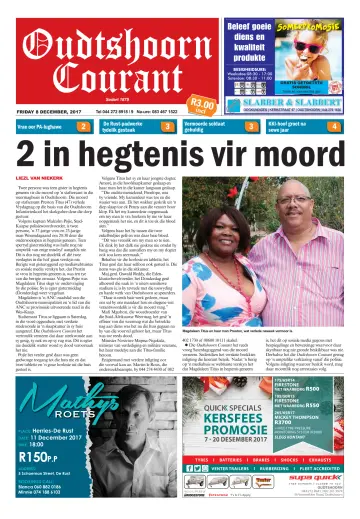 Oudtshoorn Courant - 8 Dec 2017