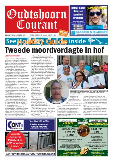 Oudtshoorn Courant - 15 Dec 2017