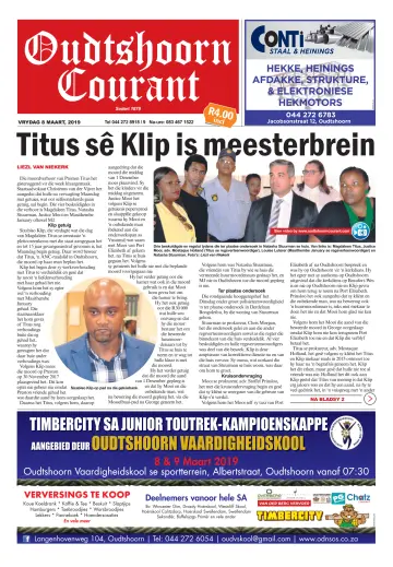 Oudtshoorn Courant - 8 Mar 2019