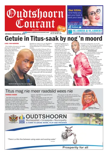 Oudtshoorn Courant - 9 Aug 2019