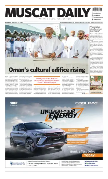 Muscat Daily - 22 Jan 2024