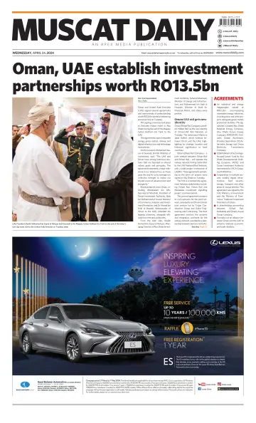 Muscat Daily - 24 avr. 2024