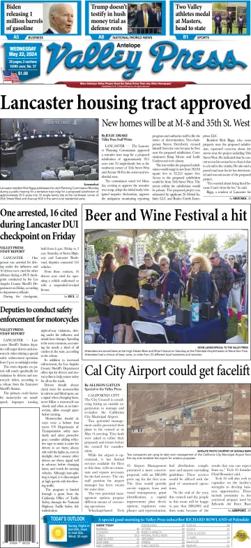 Antelope Valley Press - 22 май 2024