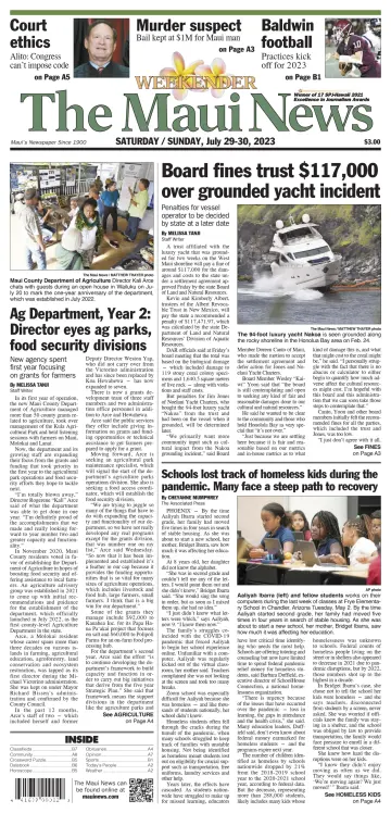 The Maui News - Weekender - 29 Jul 2023
