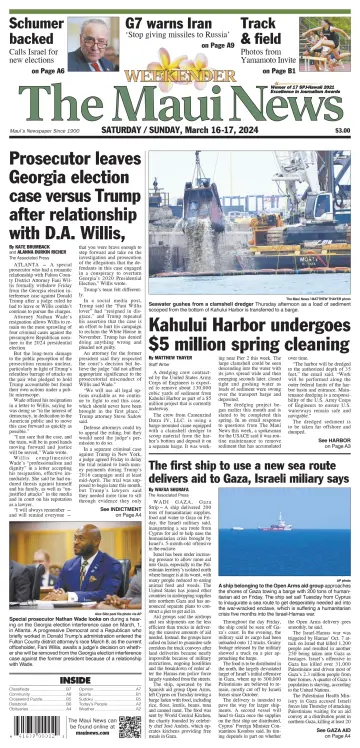The Maui News - Weekender - 16 mars 2024