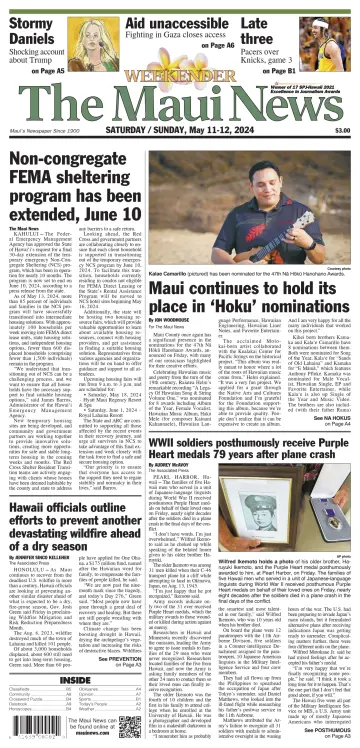 The Maui News - Weekender - 11 Mai 2024