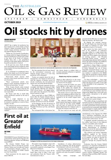 The Australian Oil & Gas Review - 01 10월 2019