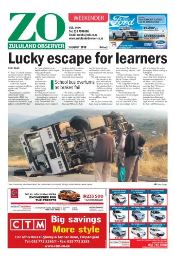 Zululand Observer - Weekender - 3 Aug 2018