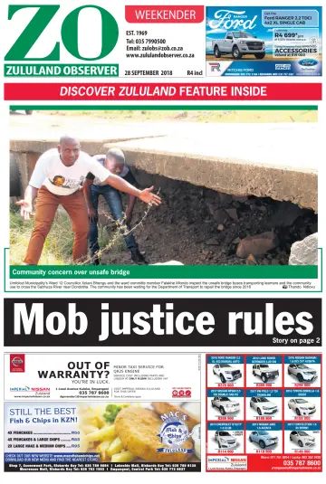 Zululand Observer - Weekender - 28 Sep 2018
