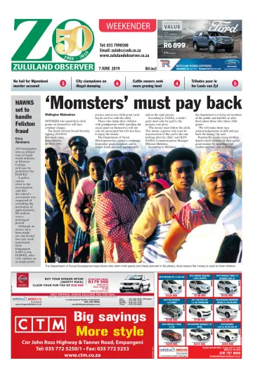 Zululand Observer - Weekender - 7 Jun 2019