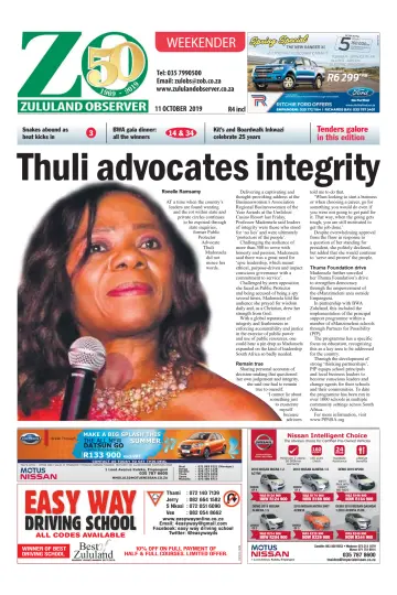Zululand Observer - Weekender - 11 Oct 2019