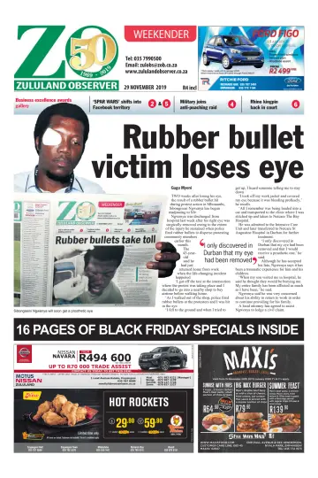 Zululand Observer - Weekender - 29 Nov 2019