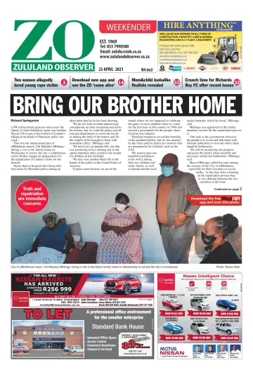 Zululand Observer - Weekender - 23 Apr 2021