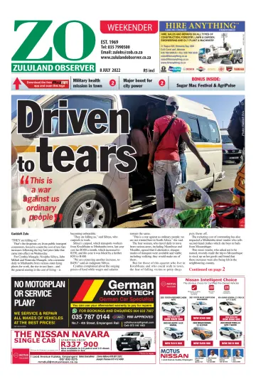 Zululand Observer - Weekender - 8 Jul 2022