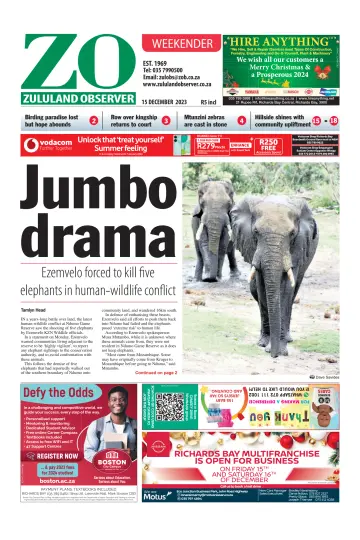 Zululand Observer - Weekender - 15 十二月 2023