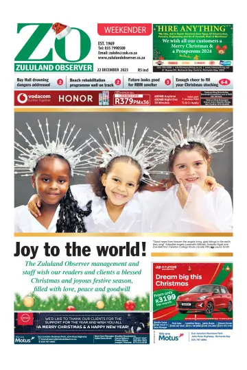 Zululand Observer - Weekender - 22 12월 2023