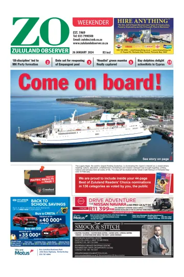 Zululand Observer - Weekender - 26 janv. 2024
