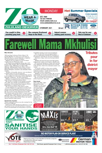 Zululand Observer - Monday - 8 Feb 2021