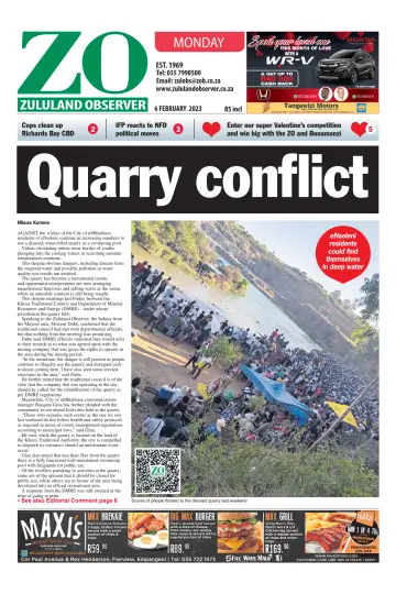 Zululand Observer - Monday - 6 Feb 2023