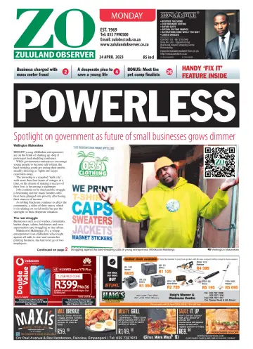 Zululand Observer - Monday - 24 Apr 2023
