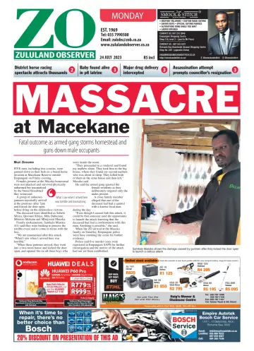 Zululand Observer - Monday - 24 Jul 2023