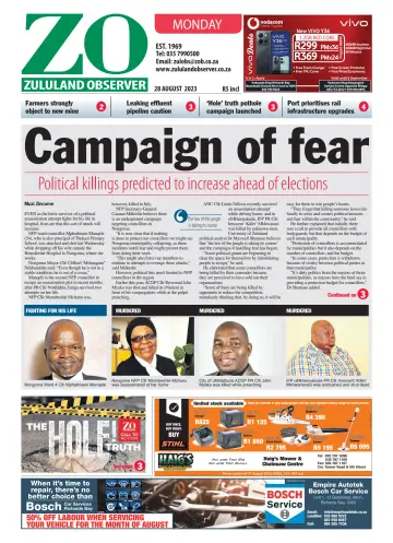 Zululand Observer - Monday - 28 Aug 2023